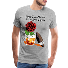 Load image into Gallery viewer, Whiskey Rose T-Shirt - heather gray