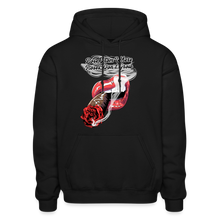 Load image into Gallery viewer, Smoking Rose Hoodie - black