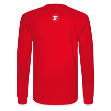 Load image into Gallery viewer, Tiki Mask Long Sleeve T-Shirt - red