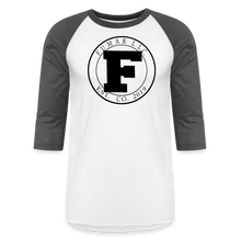 Load image into Gallery viewer, Fumar Baseball T-Shirt - white/charcoal