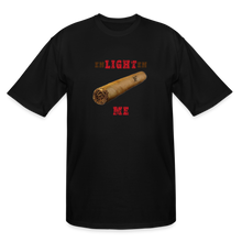Load image into Gallery viewer, Enlighten Me Men's Tall T-Shirt - black