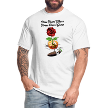 Load image into Gallery viewer, Concrete Rose Tall T-Shirt - white