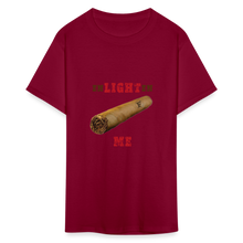 Load image into Gallery viewer, enLIGHTen ME T-Shirt - burgundy