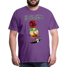 Load image into Gallery viewer, Concrete Rose T-Shirt - purple