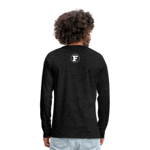 Load image into Gallery viewer, Concrete Rose Long Sleeve T-Shirt - charcoal grey