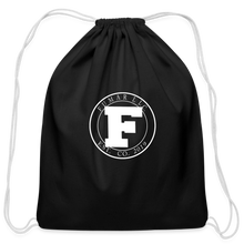 Load image into Gallery viewer, Fumar - Cotton Drawstring Bag - black