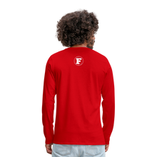 Load image into Gallery viewer, Concrete Rose Long Sleeve T-Shirt - red