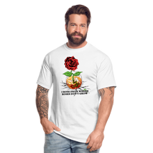 Load image into Gallery viewer, Concrete Rose Tall T-Shirt - white