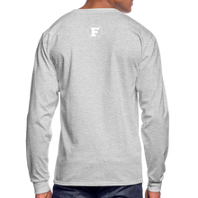 Load image into Gallery viewer, Smoking Rose Long Sleeve T-Shirt - heather gray