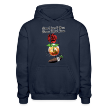 Load image into Gallery viewer, Concrete Rose Hoodie - navy