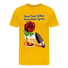 Load image into Gallery viewer, Whiskey Rose T-Shirt - sun yellow