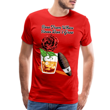 Load image into Gallery viewer, Whiskey Rose T-Shirt - red