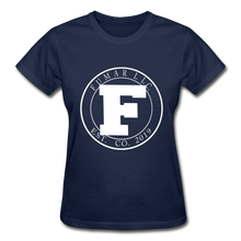 Load image into Gallery viewer, White Fumar Logo - navy