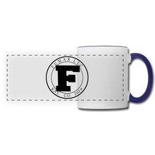 Load image into Gallery viewer, Fumar Panoramic Mug - white/cobalt blue