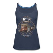 Load image into Gallery viewer, WTF - Woman's Tank Top - navy