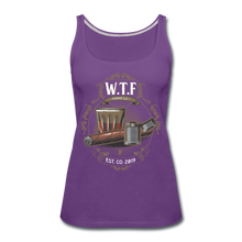 Load image into Gallery viewer, WTF - Woman's Tank Top - purple