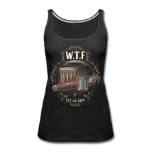 Load image into Gallery viewer, WTF - Woman's Tank Top - charcoal gray