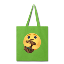 Load image into Gallery viewer, Cigar Hug - Tote Bag - lime green