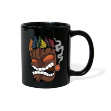 Load image into Gallery viewer, Tiki Mask Mug - black