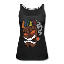 Load image into Gallery viewer, Tiki Mask Women's Tank Top - black