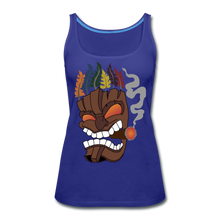 Load image into Gallery viewer, Tiki Mask Women's Tank Top - royal blue
