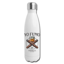 Load image into Gallery viewer, Yo Fumo Insulated Water Bottle - white
