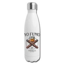Load image into Gallery viewer, Yo Fumo Insulated Water Bottle - white