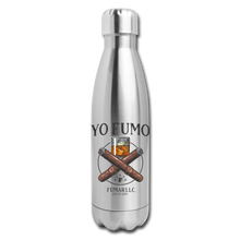 Load image into Gallery viewer, Yo Fumo Insulated Water Bottle - silver