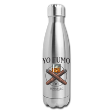 Load image into Gallery viewer, Yo Fumo Insulated Water Bottle - silver