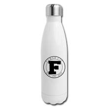 Load image into Gallery viewer, Fumar Insulated Water Bottle - white