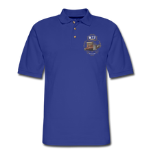 Load image into Gallery viewer, W.T.F. Polo Shirt - royal blue