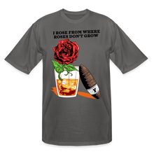 Load image into Gallery viewer, Whiskey Rose Tall T-Shirt - charcoal