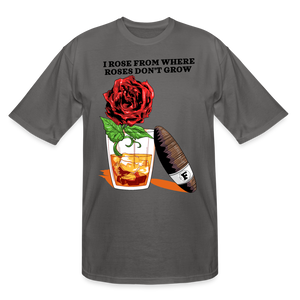 Whiskey Rose Tall T-Shirt - charcoal