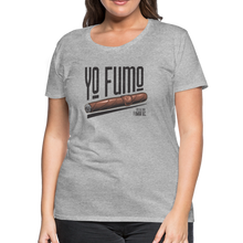 Load image into Gallery viewer, Ladies Yo Fumo T-Shirt - heather gray