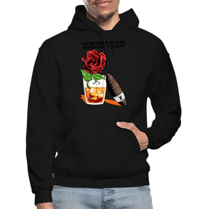 Whiskey Rose Hoodie - black