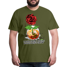 Load image into Gallery viewer, Concrete Rose Men&#39;s T-Shirt - olive green