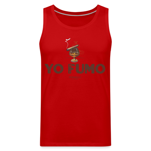 Yo Fumo - Men’s Tank - red