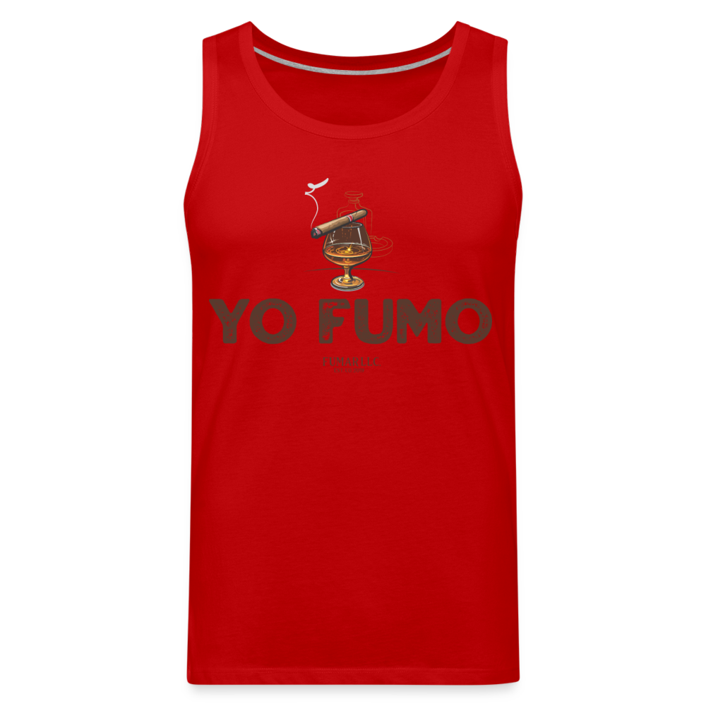 Yo Fumo - Men’s Tank - red