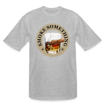 Load image into Gallery viewer, Smoke Something Men&#39;s Tall T-Shirt - heather gray