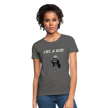 Load image into Gallery viewer, Like a Boss T-Shirt - charcoal