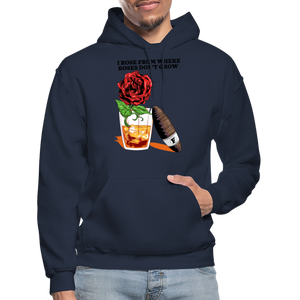 Whiskey Rose Hoodie - navy