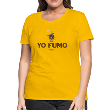 Load image into Gallery viewer, Ladies Power Hour T-Shirt - sun yellow