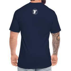 Smoking Rose Tall T-Shirt - navy