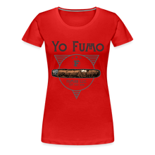 Load image into Gallery viewer, Ladies Fumo Star T-Shirt - red