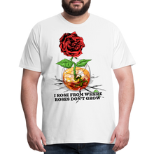 Load image into Gallery viewer, Concrete Rose Men&#39;s T-Shirt - white