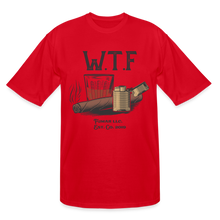 Load image into Gallery viewer, W.T.F Men&#39;s Tall T-Shirt - red