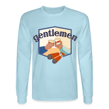 Load image into Gallery viewer, Gentlemen Men&#39;s Long Sleeve T-Shirt - powder blue