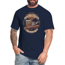 Load image into Gallery viewer, W.T.F Men&#39;s Tall T-Shirt - navy