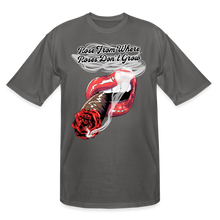 Load image into Gallery viewer, Smoking Rose Tall T-Shirt - charcoal