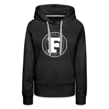 Load image into Gallery viewer, Ladies Fumar Hoodie - black